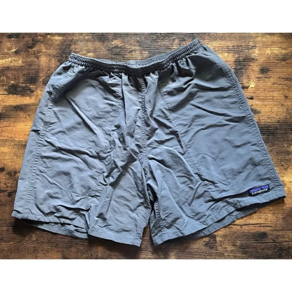 Patagonia Men's Baggies Shorts  - 7 in. In Forge Grey Size M